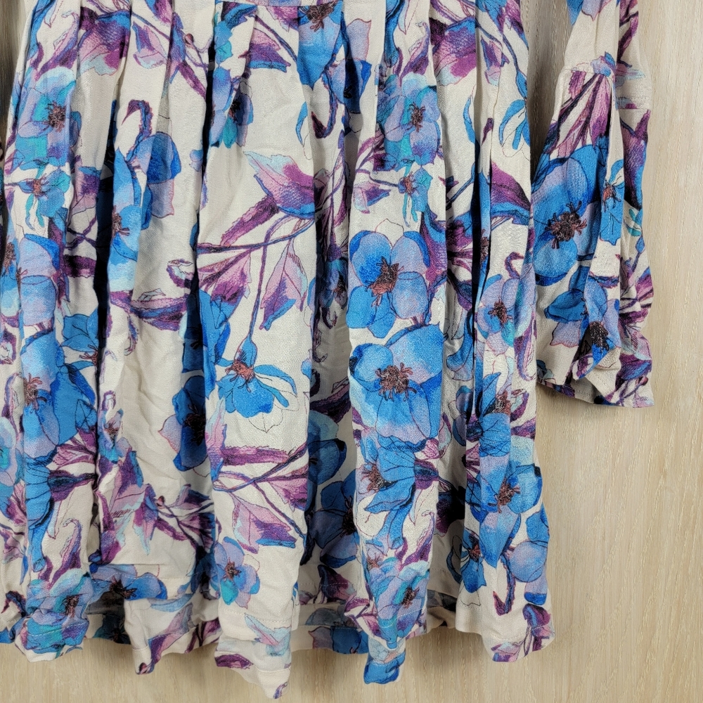 (SOLD) Free People Multicolored Floral Tegan Mini - Picture 8 of 11